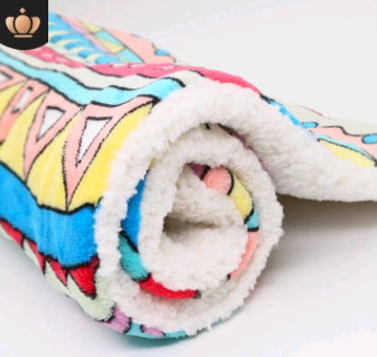 Soft pet blanket for cooler weather