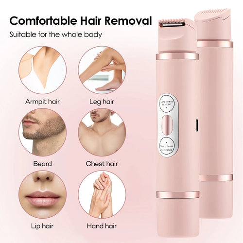 2-in-1 Women's Electric Shaver — product image