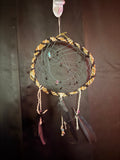 Rustic Dark Feather Dreamcatcher