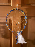 Blue Ribbon & Star Charm Dreamcatcher