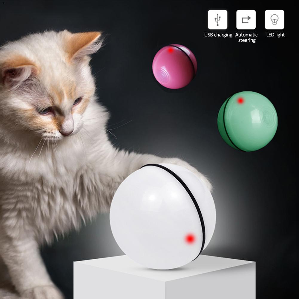 Interactive LED Rolling Cat Toy Ball — product image